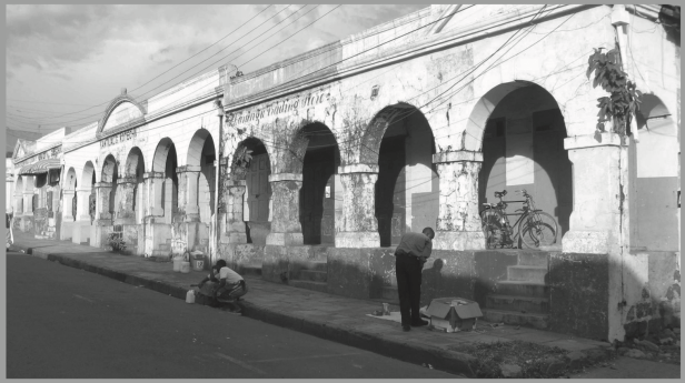 A Classical Building With Asian Architectural Design Showing Asian Shop cum residence in Kisumu
